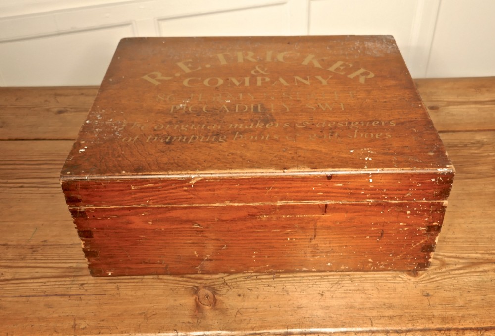 A Wooden Shoe Box from Trickers of Northampton and London  View III
