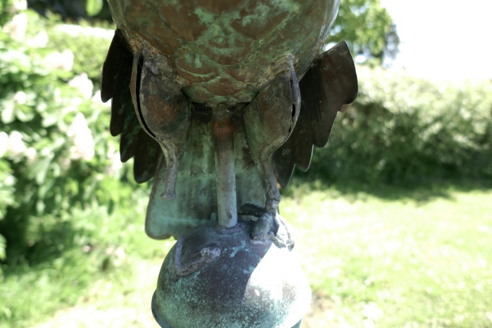 Early 19th Century Copper Eagle, Weather Vane View VIII