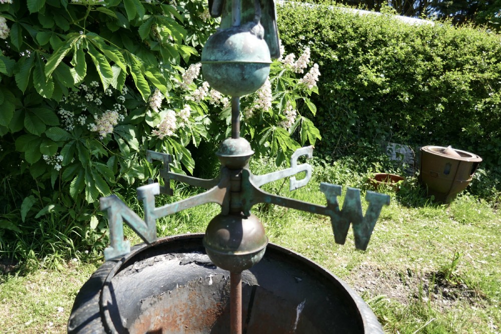 Early 19th Century Copper Eagle, Weather Vane View IX