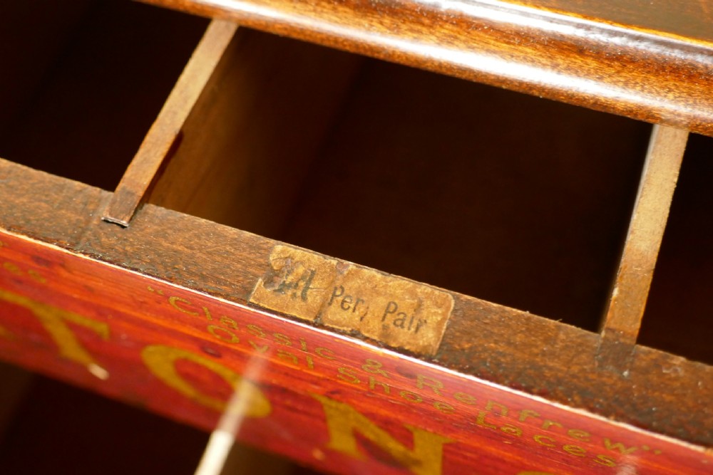 Paton’s Boot and Shoe Lace Cabinet, Johnstone Mills Scotland View III