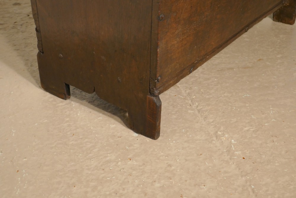 A Georgian 5 Plank Oak Coffer View V