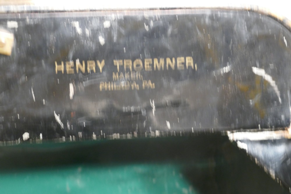 Large 19th Century American Troemner of Philadephia Toleware Cornmeal  Bin View VIII