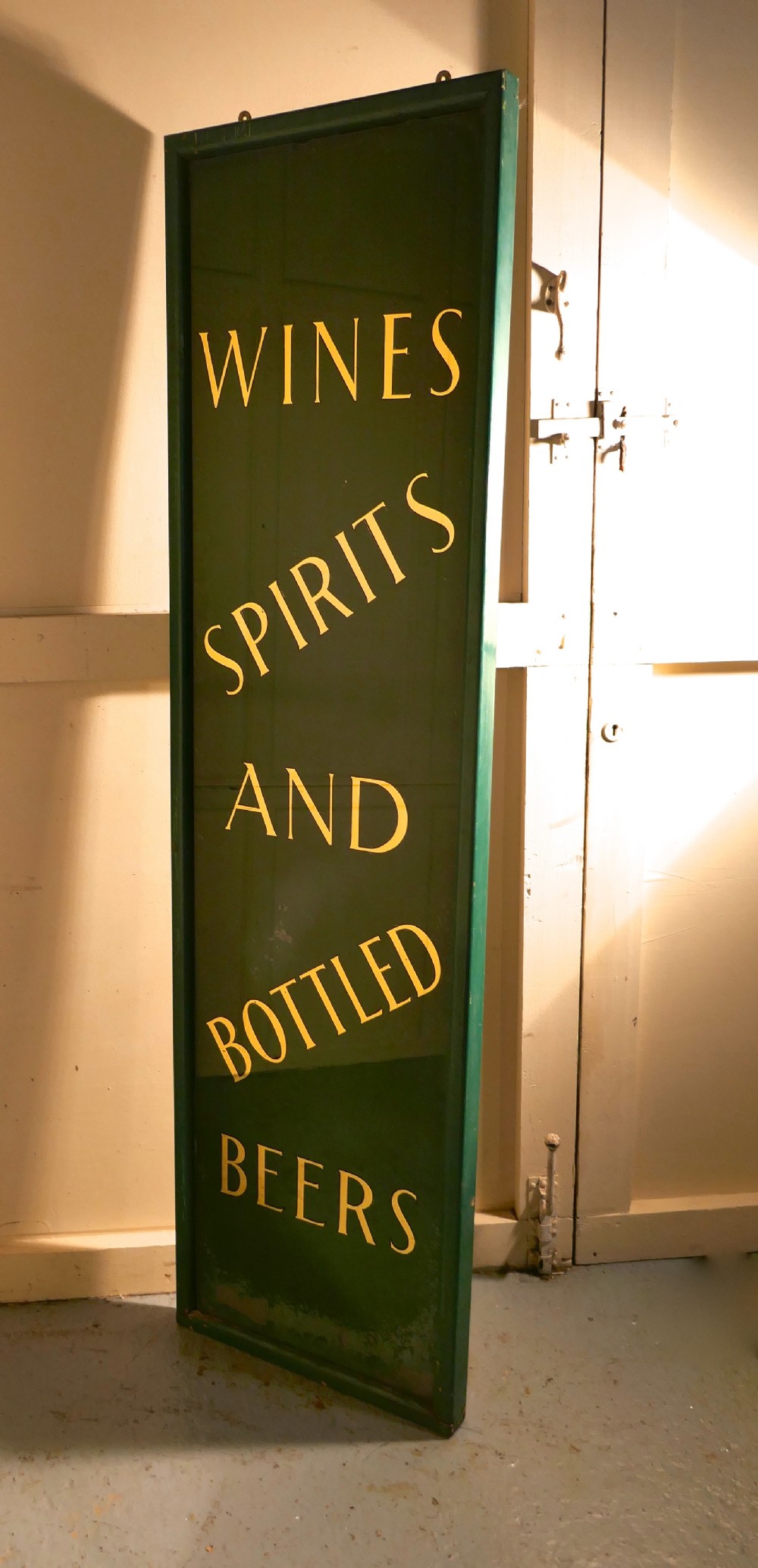 19th Century Pub Mirror Advertising Sign