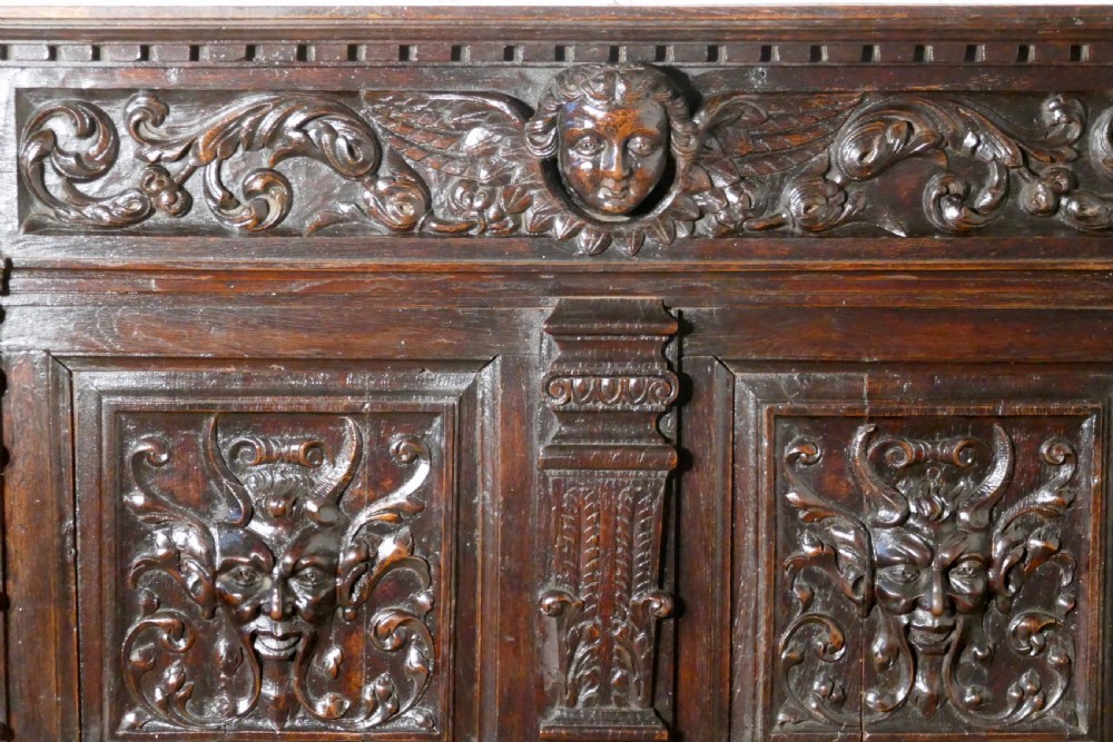 A Superbly Carved Early 19th Century French Oak Panel View II