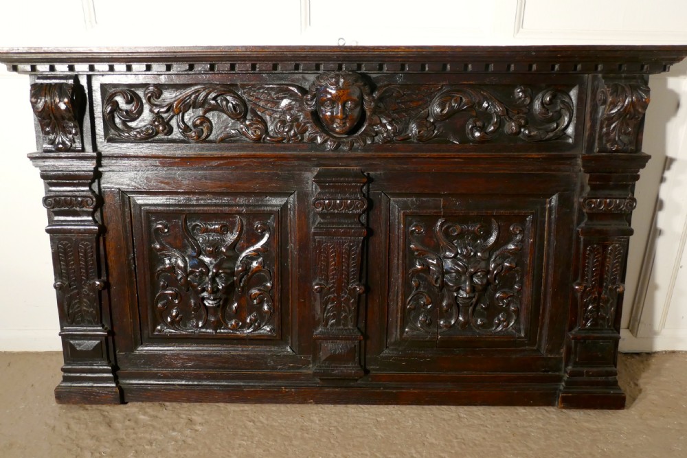 A Superbly Carved Early 19th Century French Oak Panel View IV