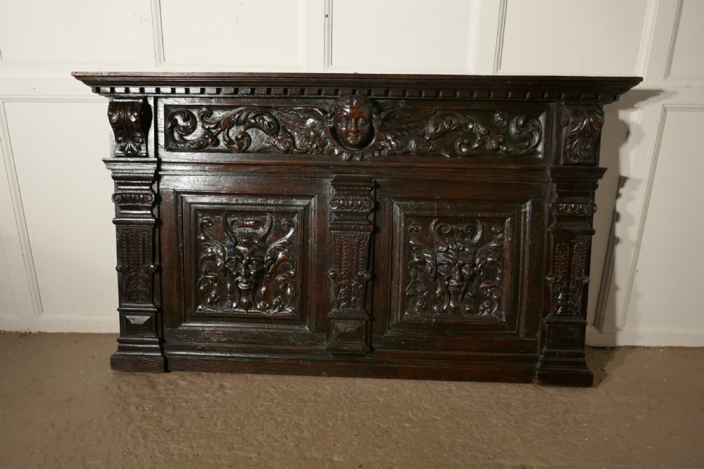 A Superbly Carved Early 19th Century French Oak Panel View VII