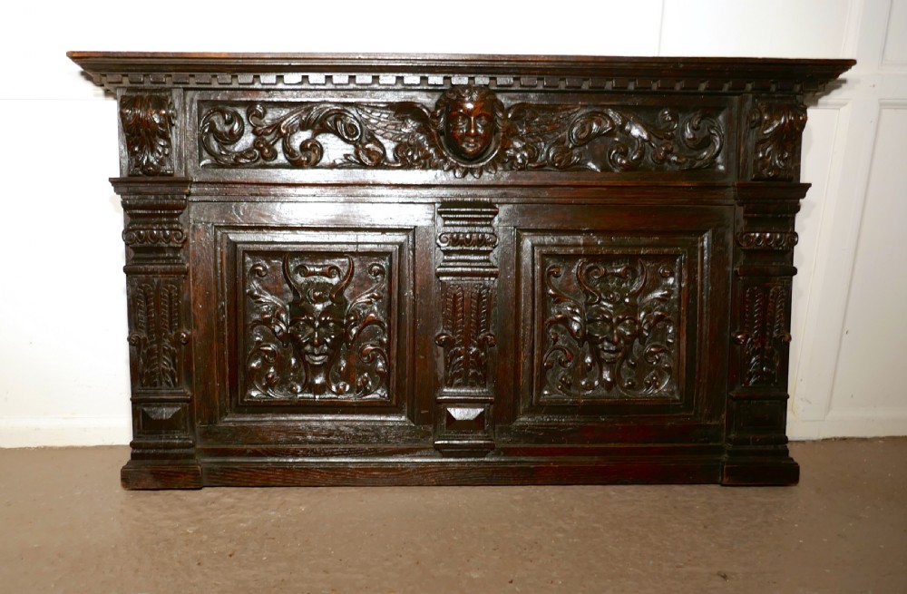 A Superbly Carved Early 19th Century French Oak Panel View VIII