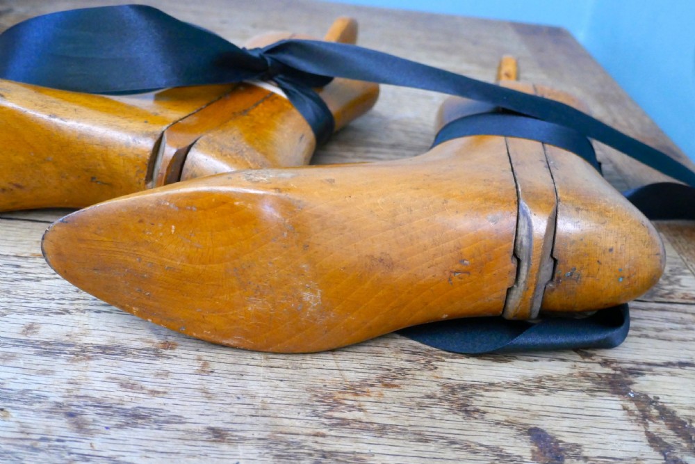 Attractive 19th Century French Ladies Ankle Boot Wooden Stretchers View VII