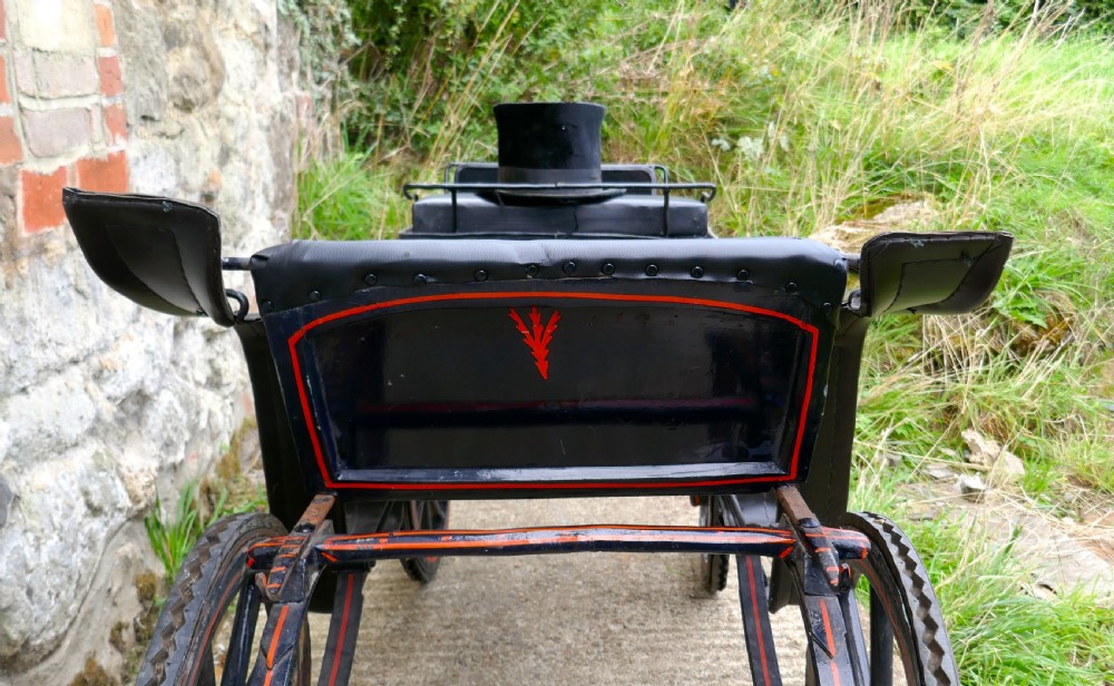 A Child Size Edwardian Dog Cart, Tiny Pony Trap, Rally Cart View II