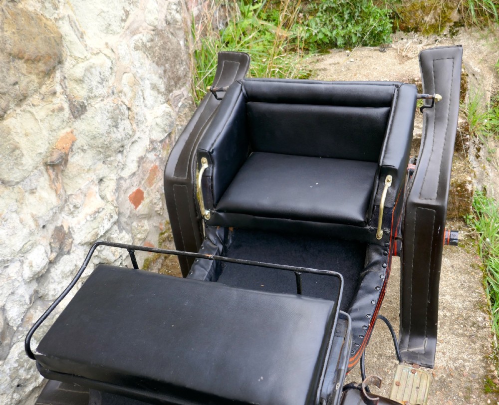A Child Size Edwardian Dog Cart, Tiny Pony Trap, Rally Cart View VII