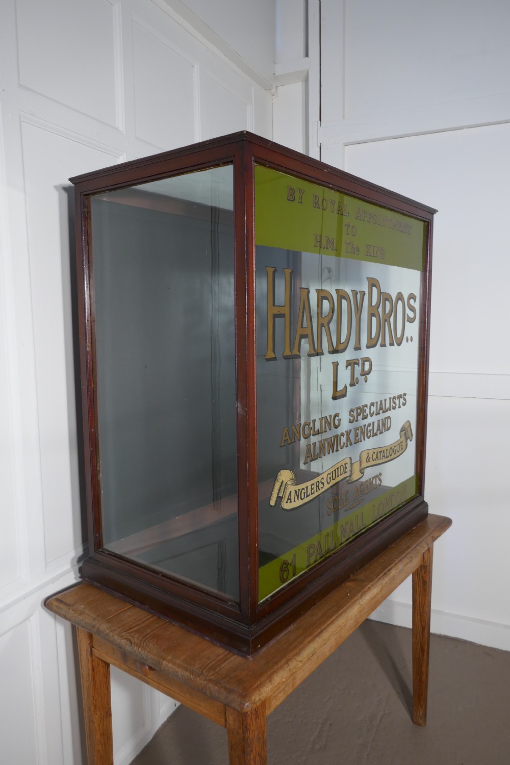 Very Large Hardy Bros Ltd, Fishing Tackle Display Case  View VII