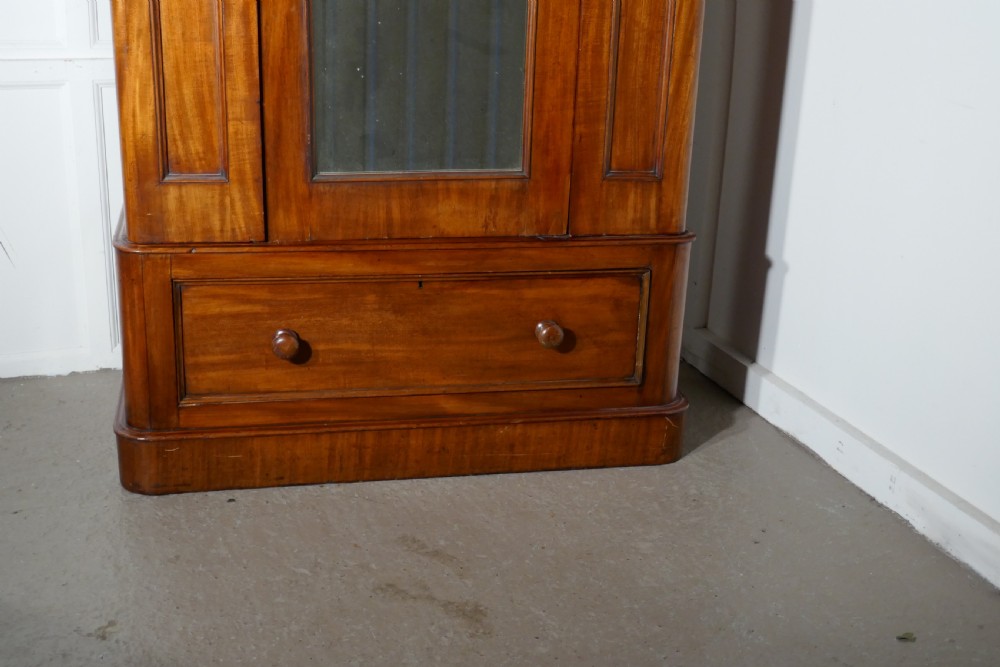 Victorian Mahogany Single Wardrobe  View VII