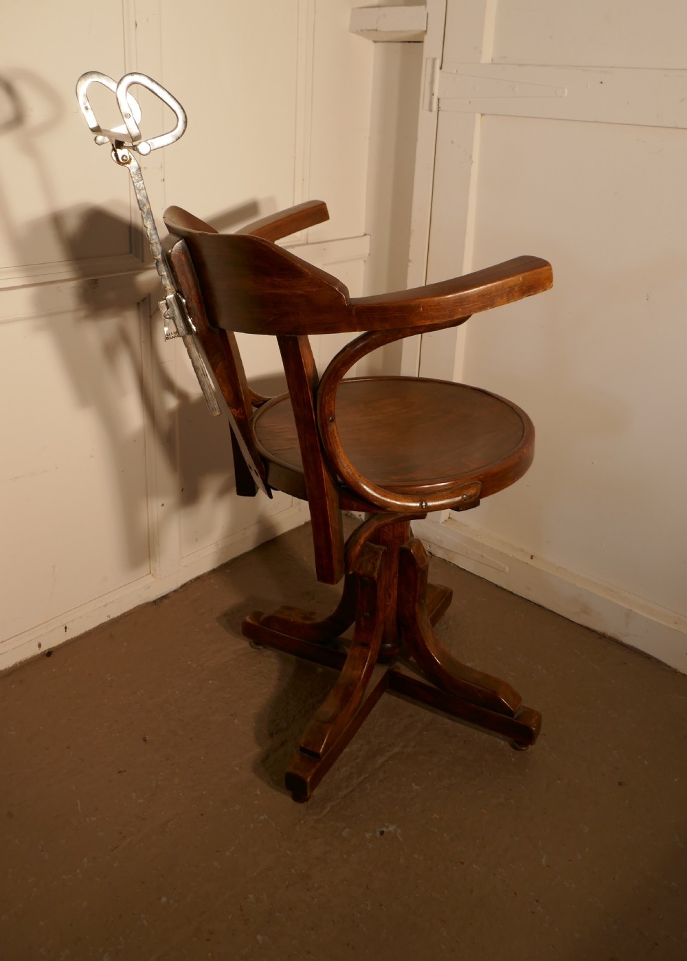 19th Century American Bentwood Barbers’ Chairs View IV