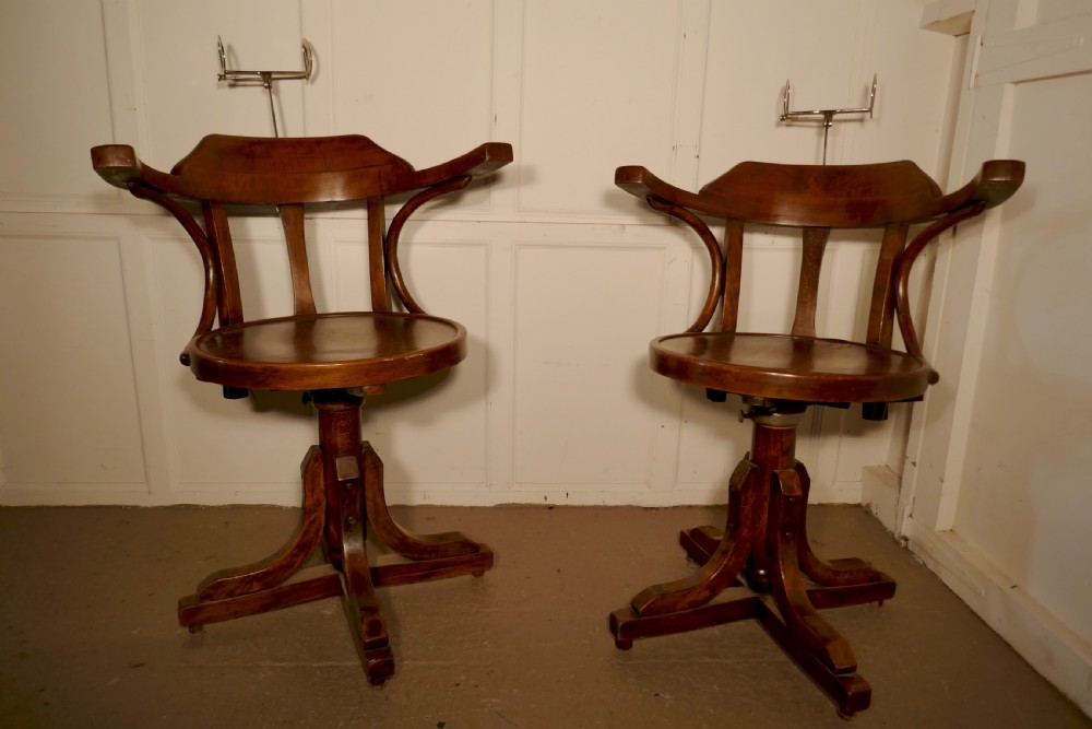 19th Century American Bentwood Barbers’ Chairs View VII