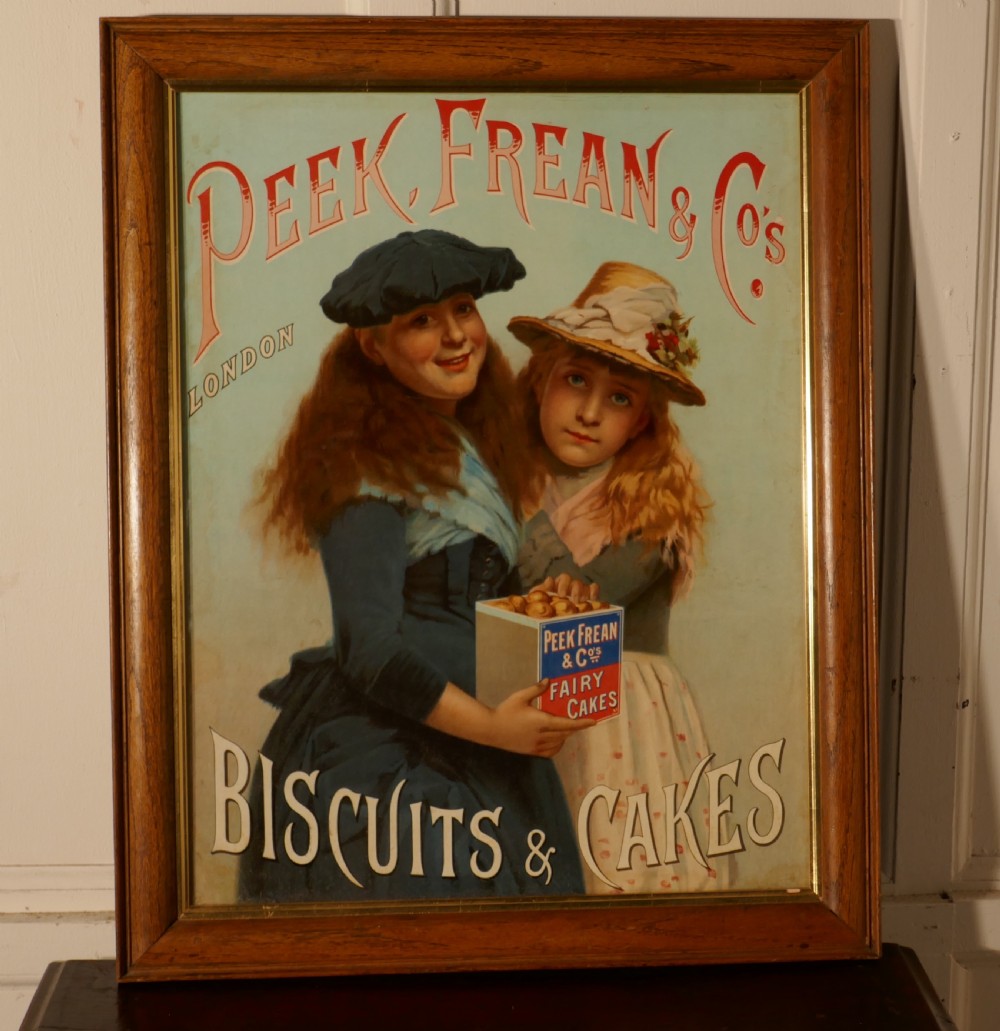 A Charming Advertising Sign, for Peek Frean & Co’s Biscuits and Cakes View IX
