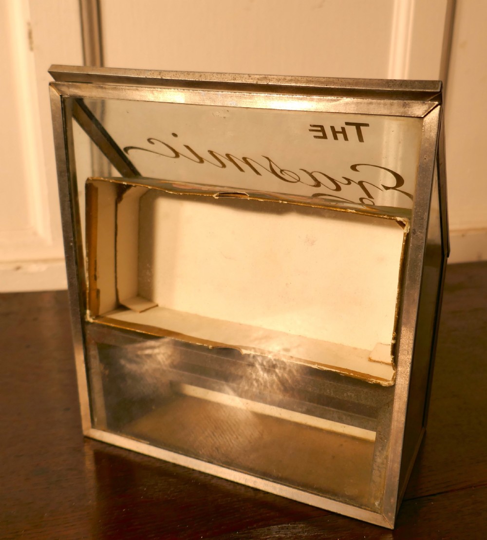 Old Perfume, Chemist Shop Display Cabinet, Erasmic Soaps and Boxes View VII