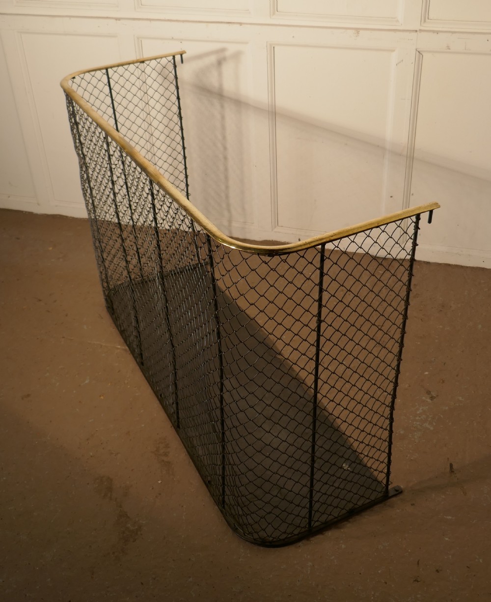 A Victorian Nursery Fire Guard, Brass Fender View III