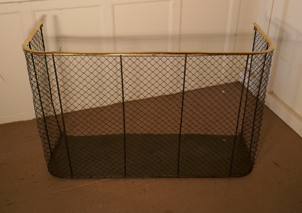 A Victorian Nursery Fire Guard, Brass Fender View VII