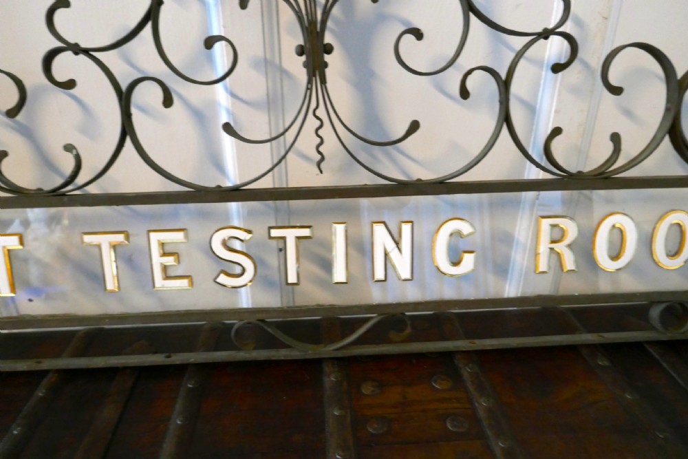 Large  Opticians Sight Testing Room Shop Sign View VI