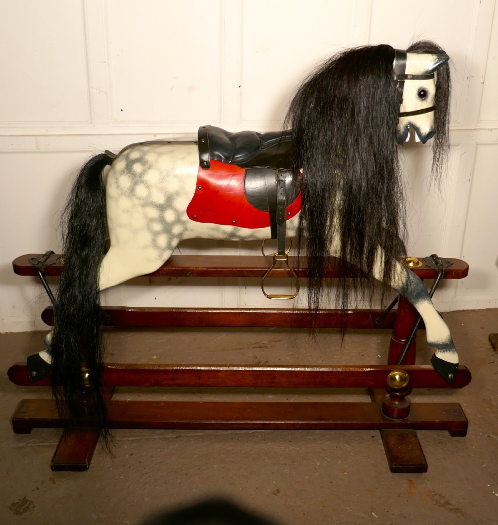 An Edwardian Rocking Horse by Lines Bros Ltd View II