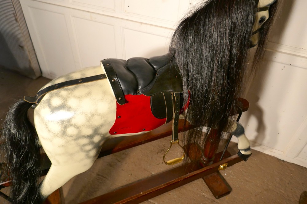An Edwardian Rocking Horse by Lines Bros Ltd View VI