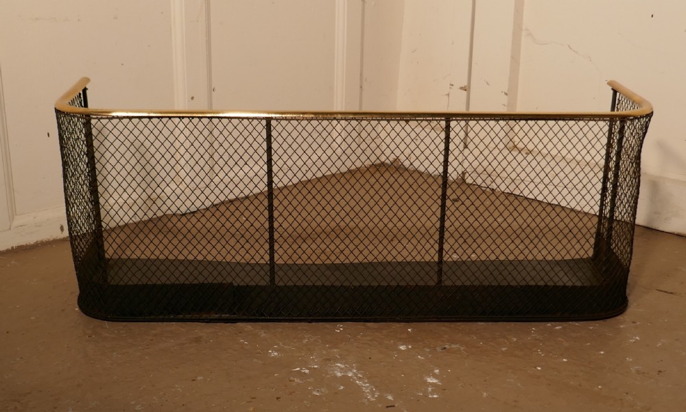 19th Century Brass and Iron Club Fender  View VII