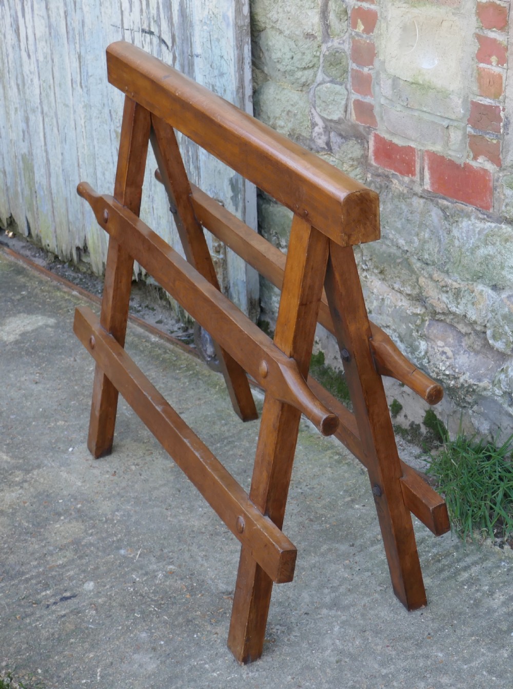 Heavy 19th Century Saddle Rack View VII