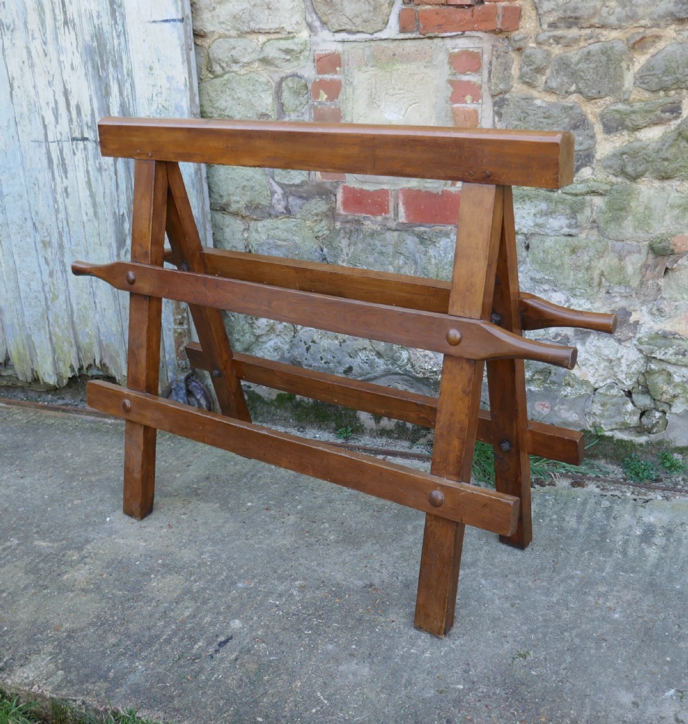 Heavy 19th Century Saddle Rack View VIII