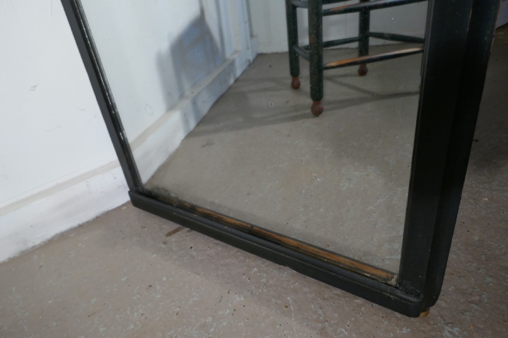 A Tall Console Mirror, with Ebonised Frame View VI