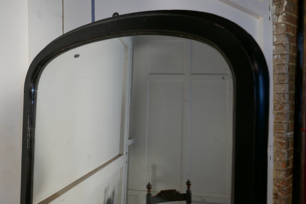A Tall Console Mirror, with Ebonised Frame View VII