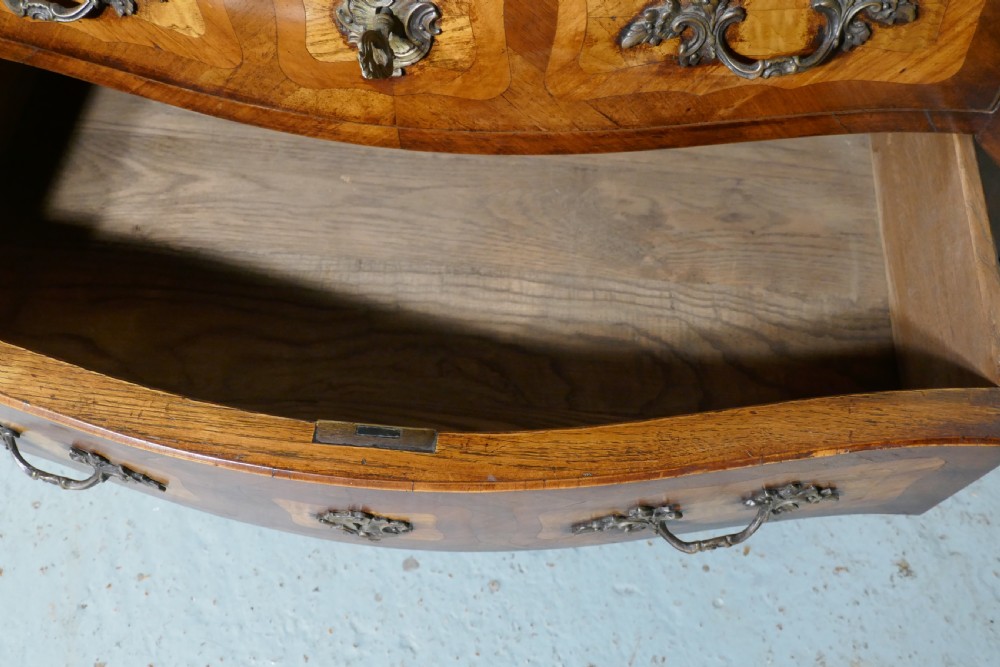 Early 19th century French Bombe Commode Chest of Drawers View IV