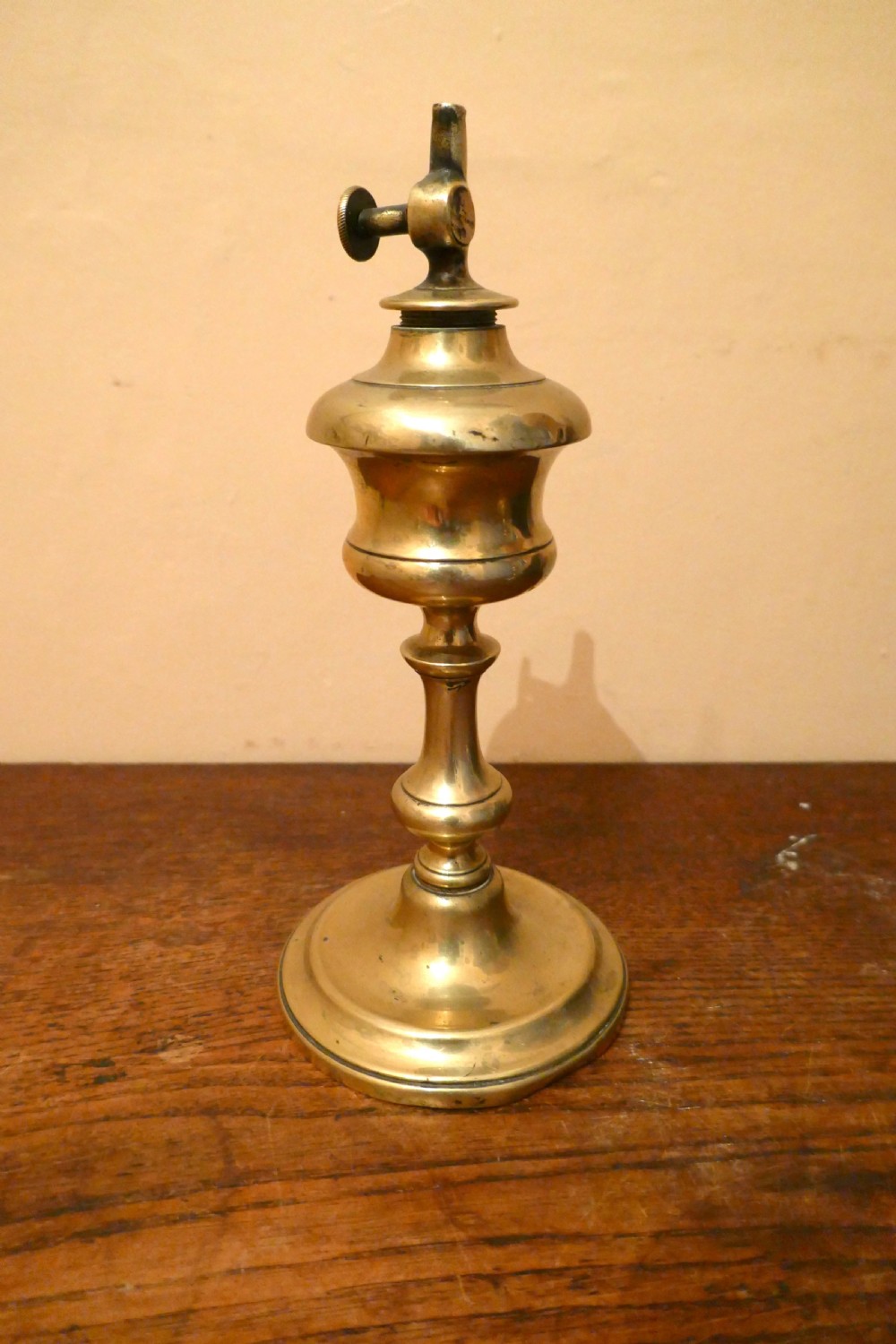 A pair of 19th Century French Brass Pigeon Lamps, and one other View III