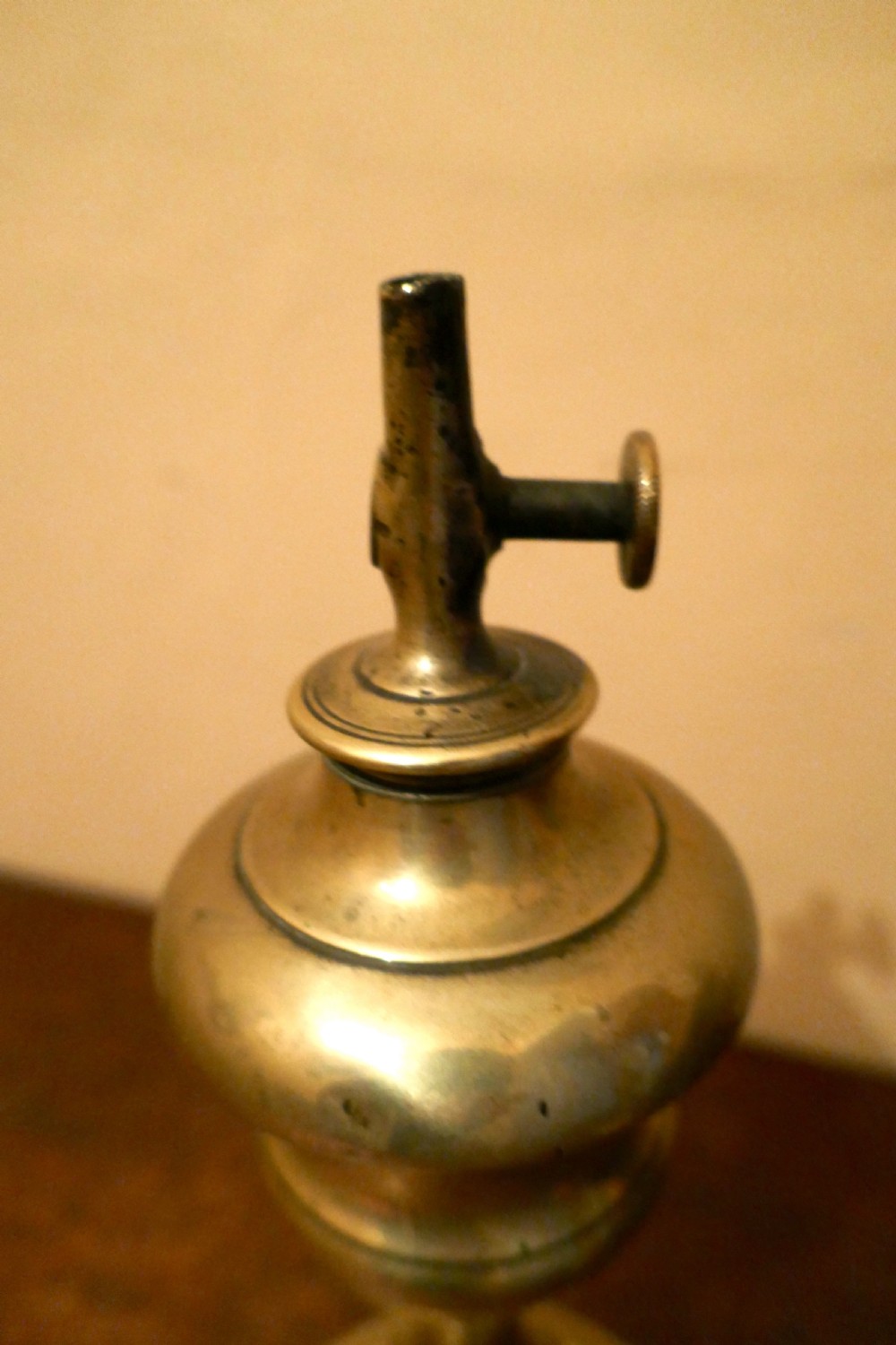 A pair of 19th Century French Brass Pigeon Lamps, and one other View IV
