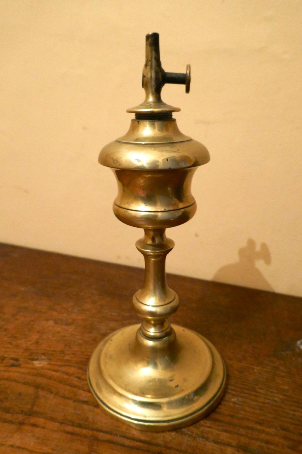 A pair of 19th Century French Brass Pigeon Lamps, and one other View V