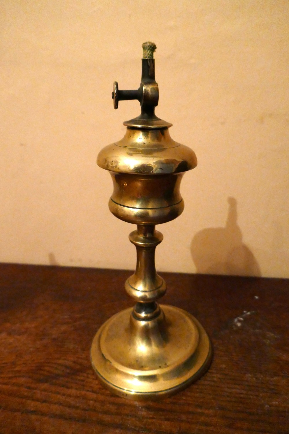 A pair of 19th Century French Brass Pigeon Lamps, and one other View VI