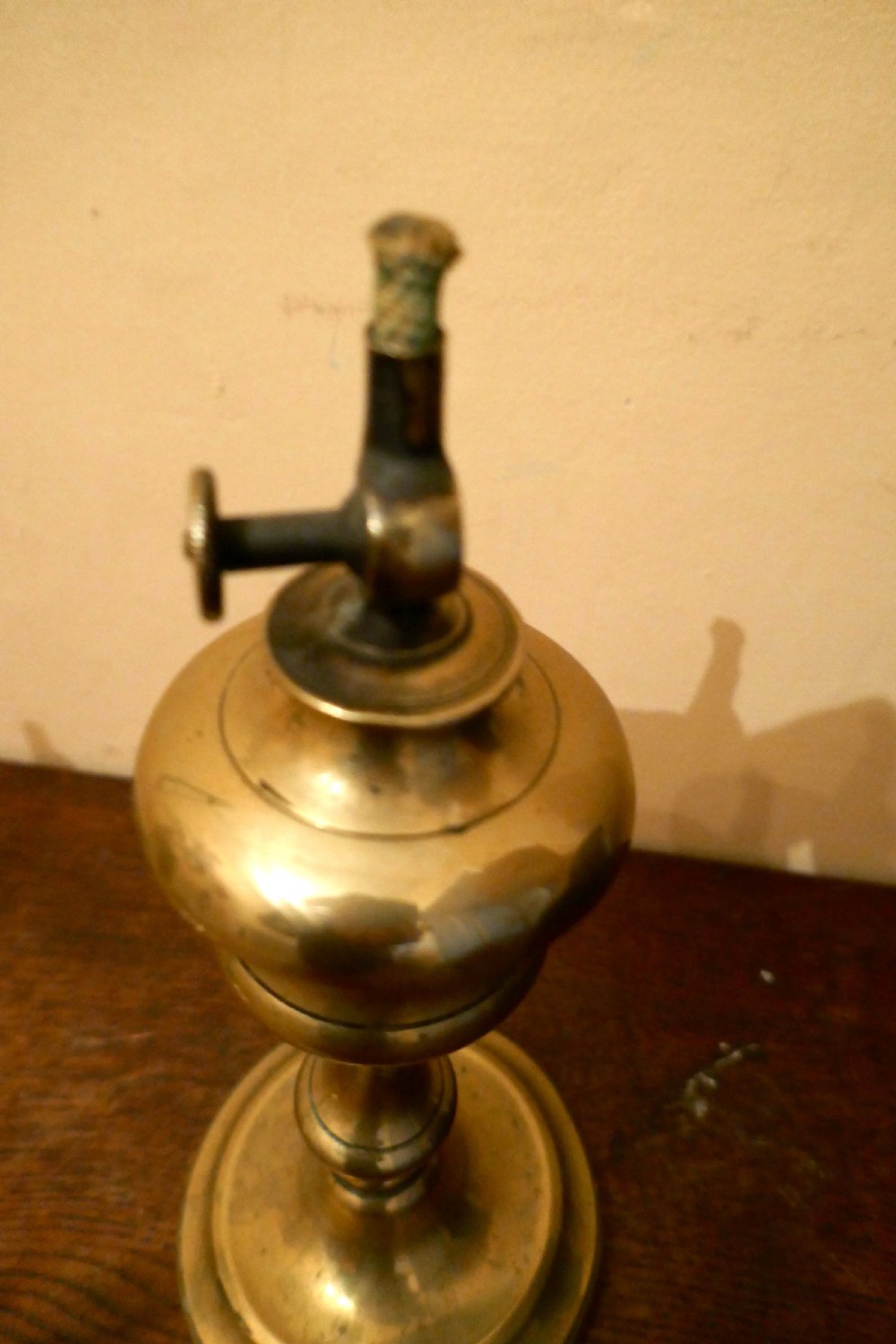A pair of 19th Century French Brass Pigeon Lamps, and one other View VII