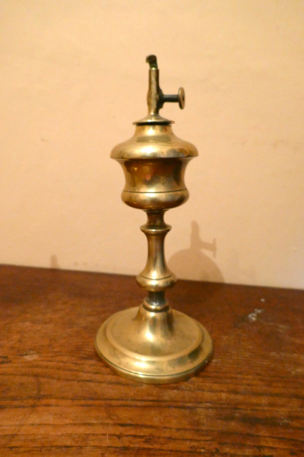 A pair of 19th Century French Brass Pigeon Lamps, and one other View VIII