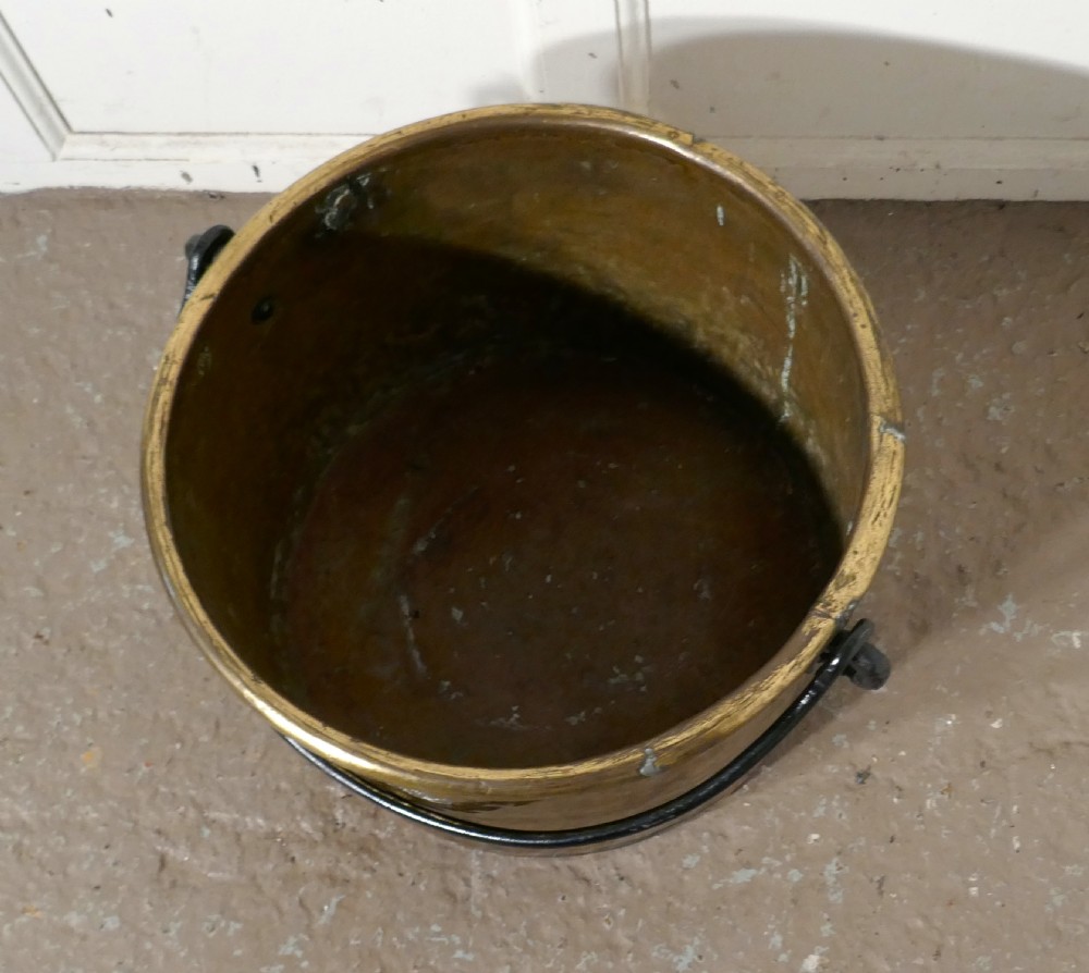 Early 19th Century Brass Cooking Pot View VI
