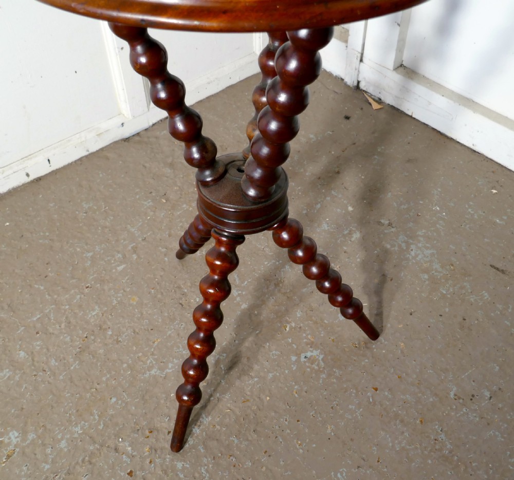 Mahogany Gypsy Style Wine Table,  View VI