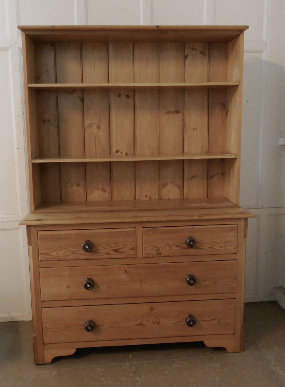 Victorian Batchelor’s or Garret Bookcase Chest of Drawers 