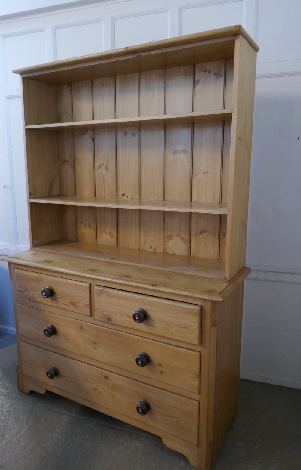 Victorian Batchelor’s or Garret Bookcase Chest of Drawers  View IV