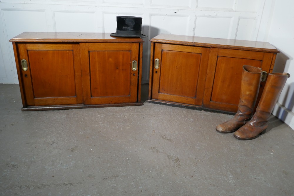 A Pair of Fine Mahogany Filing Cabinet, from the London and North Eastern Railway View II