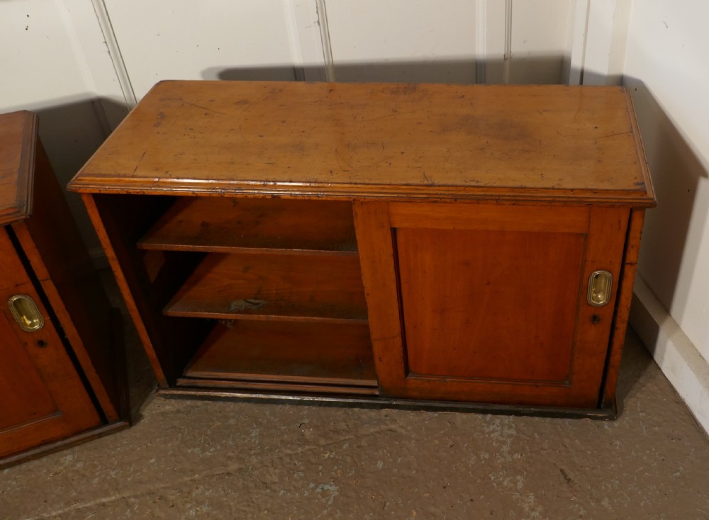 A Pair of Fine Mahogany Filing Cabinet, from the London and North Eastern Railway View III