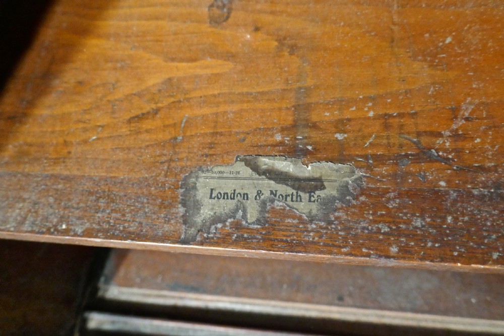 A Pair of Fine Mahogany Filing Cabinet, from the London and North Eastern Railway View IV