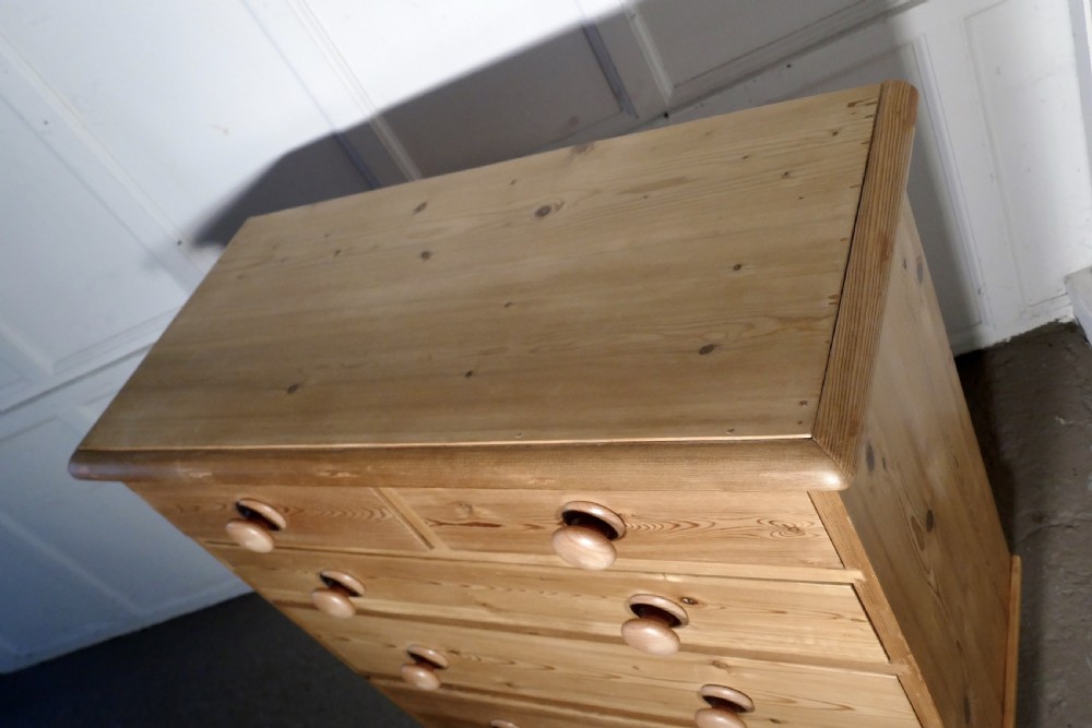 A Large Fully Restored Victorian Pine Chest of Drawers View III