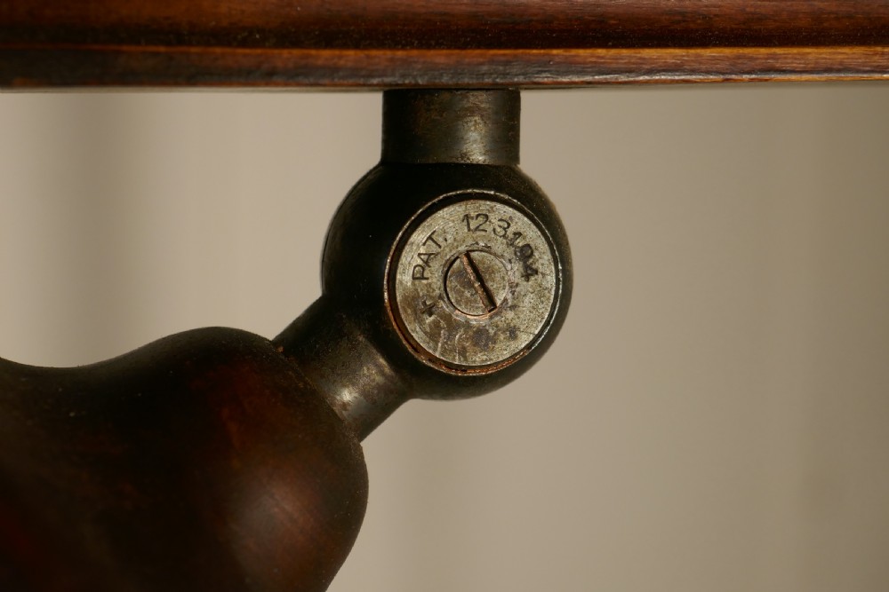 Edwardian Floor Standing, Swivel, Angle Reading Lamp View VI
