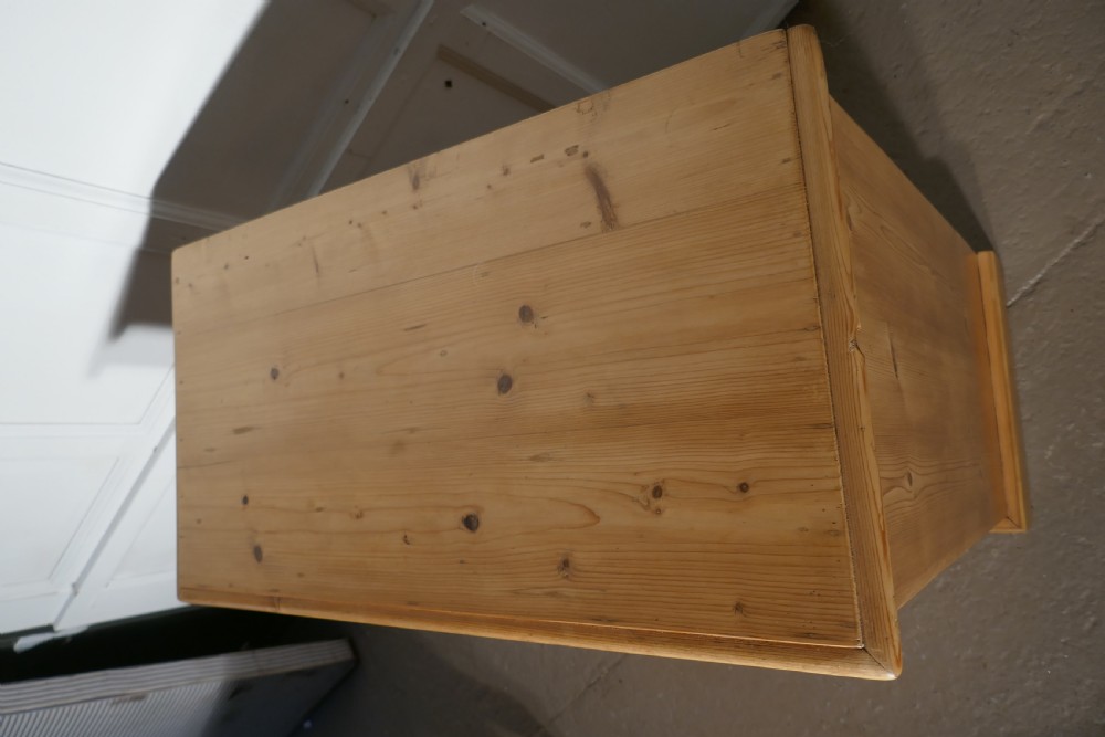 Victorian Stripped Pine Chest of Drawers View V