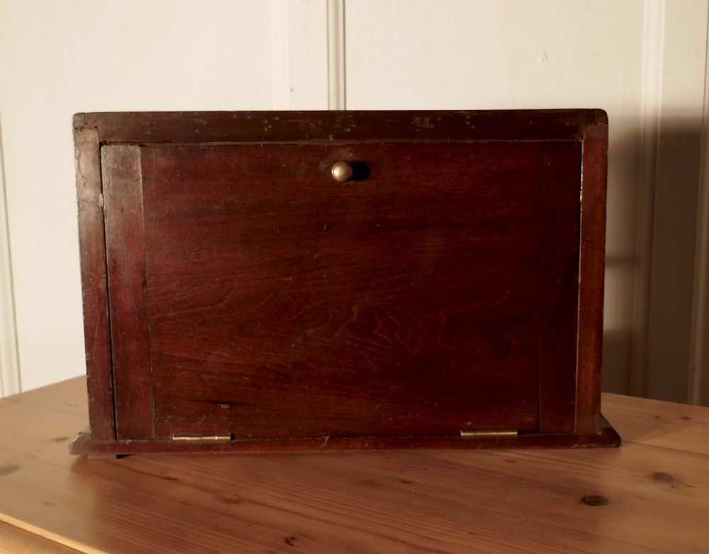 Victorian Mahogany Counter Top Jewellery Display Cabinet View II