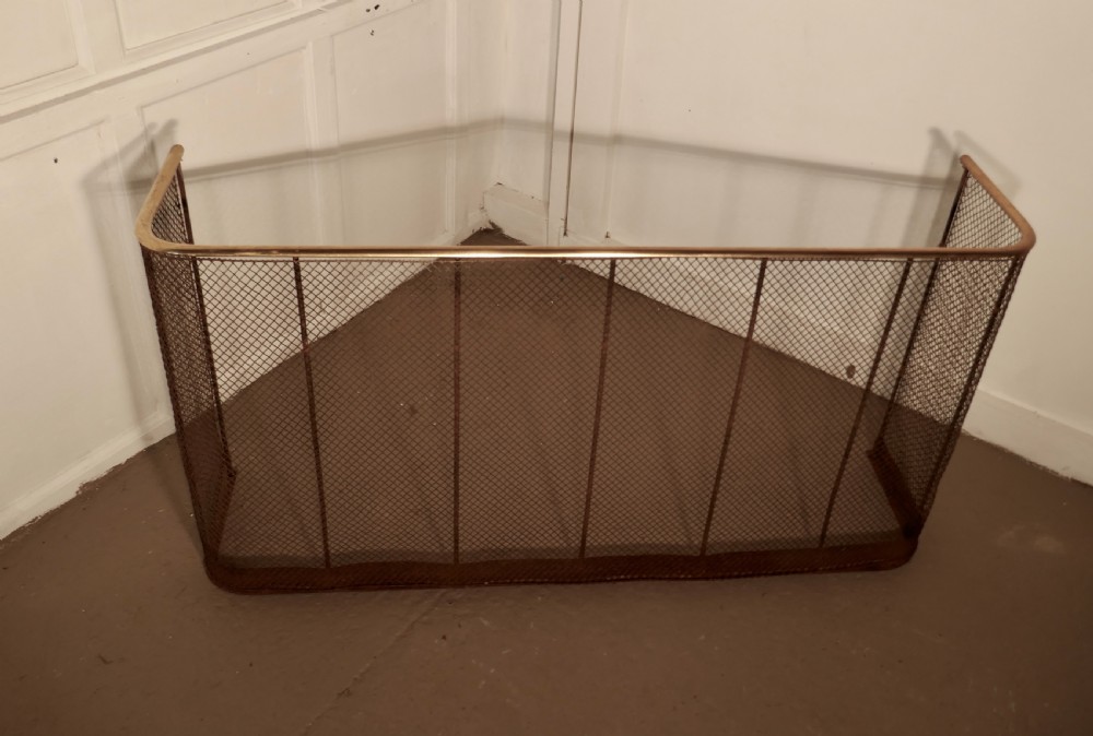 Very Large High Victorian Nursery Guard Fire Fender  View VI
