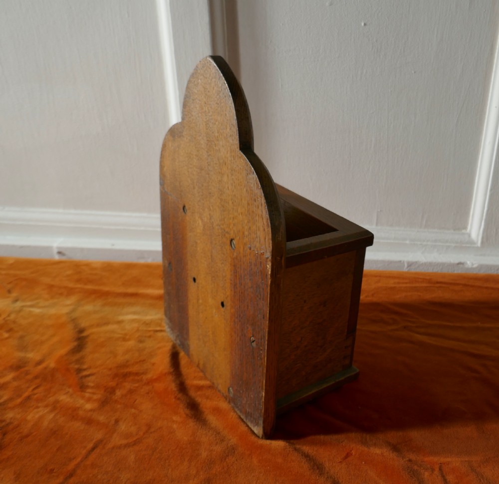Arts and Crafts Church Collection Box  View III